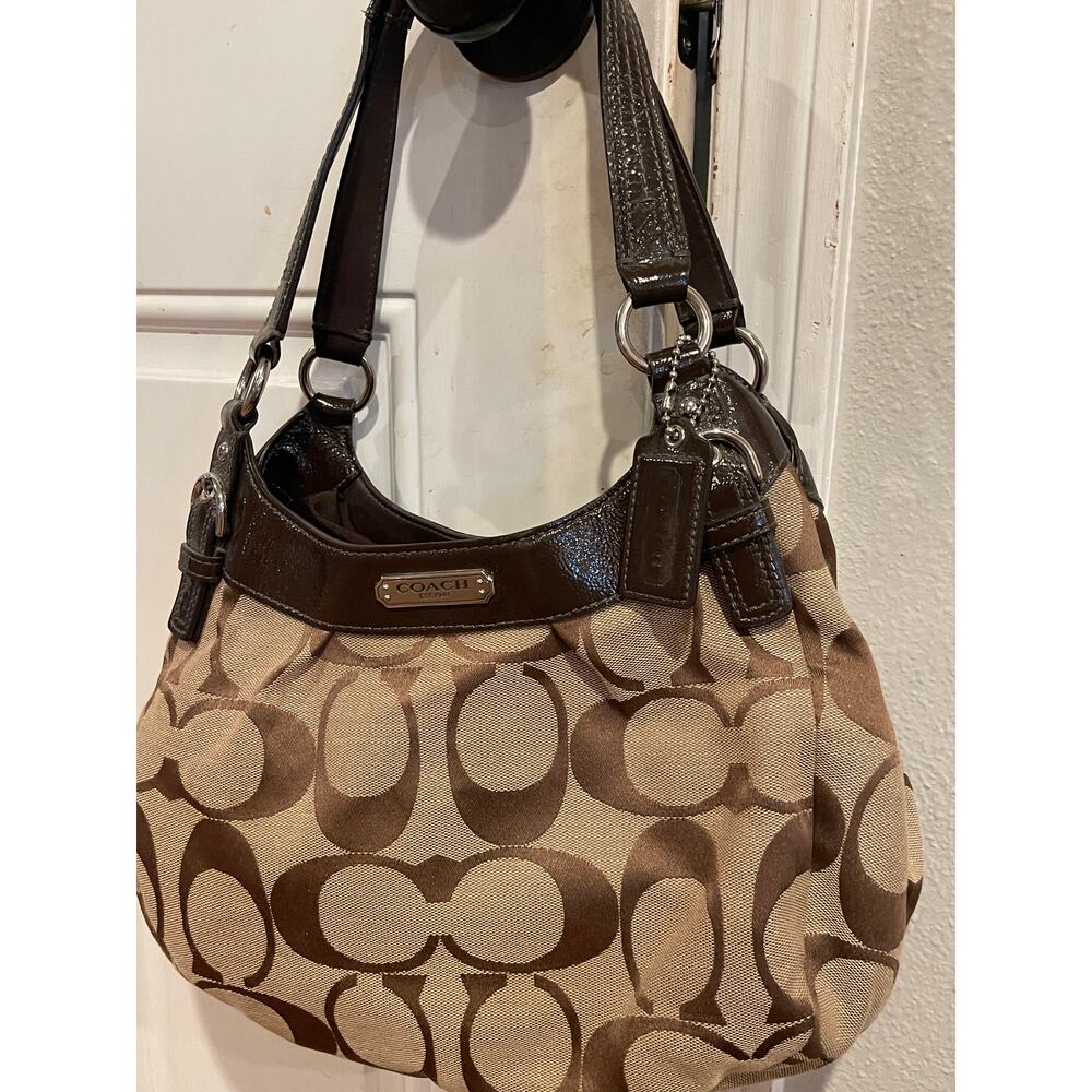 Coach Soho Hobo vintage canvas shoulder bag